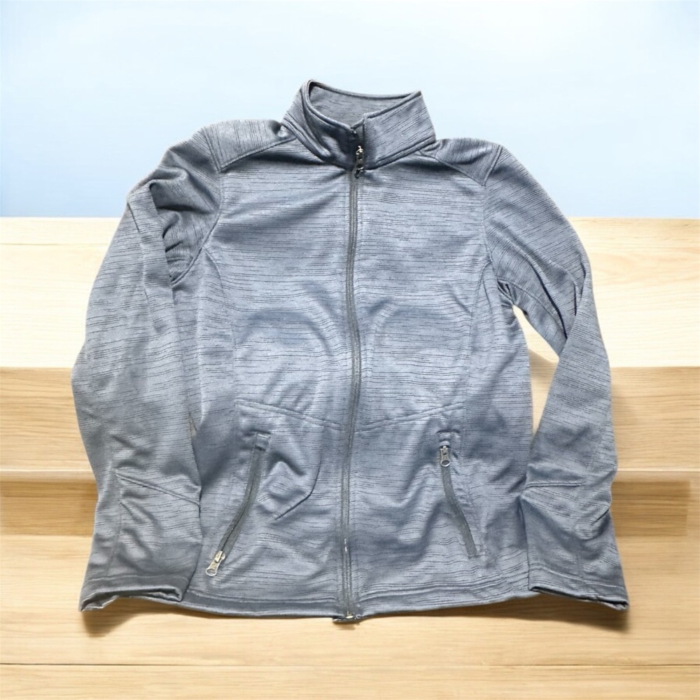 Ladies Fit Navy Full-Zip Jacket